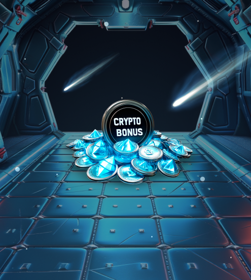 Crypto Bonus - 5% с вейджером x3